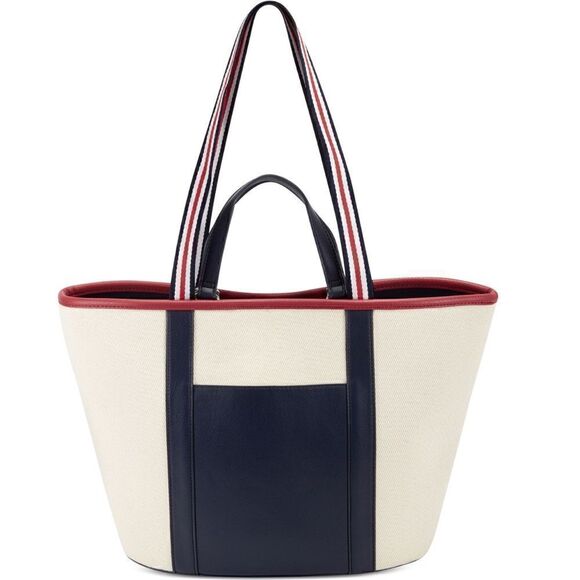 NWT INC INTERNATIONAL CONCEPTS Alyssaa Canvas Tote - Picture 1 of 7